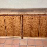 Elm burl sideboard from the 70s