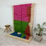 Handmade Moroccan Berber carpet 250 x 148 CM