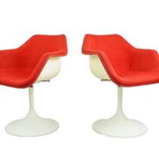 Pair of chairs designed by R. Day for Overman, Sweden, 1960s