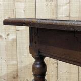 19th century oak side table
