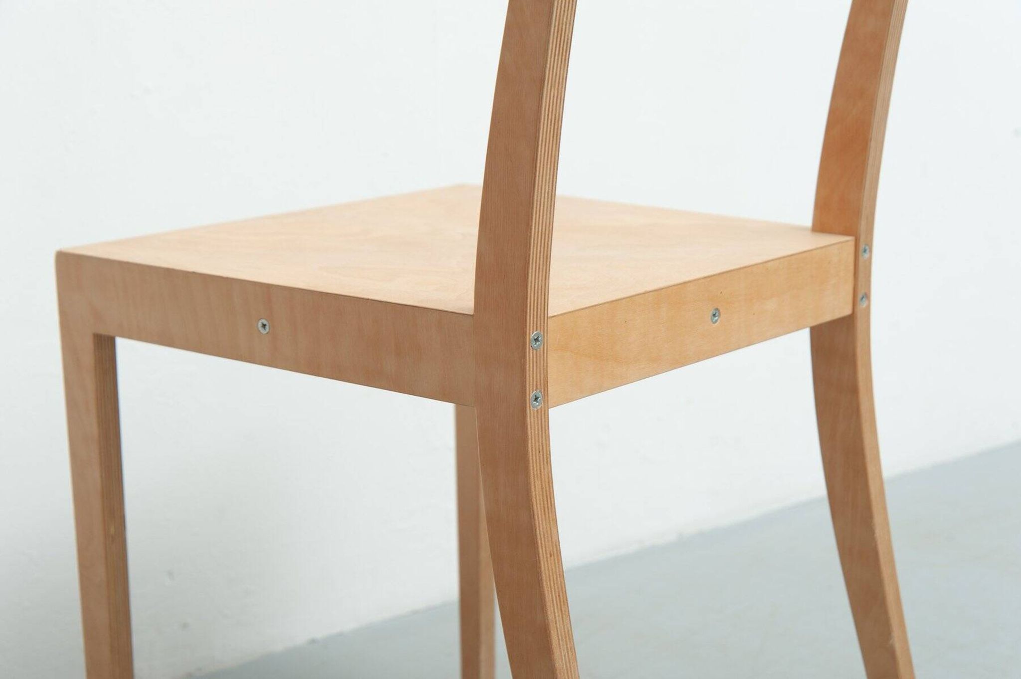 Chaise en contreplaqué par Jasper Morrison pour Vitra, années 1980.