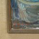 Einar Emland, Swedish painting, 1960s, Oil on canvas, Framed