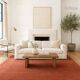 Hand tufted wool rug 250/150cm