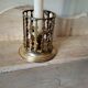 Brass candle holder