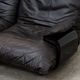 Canapé vintage Marsala pour Ligne Roset en cuir marron, 1980
