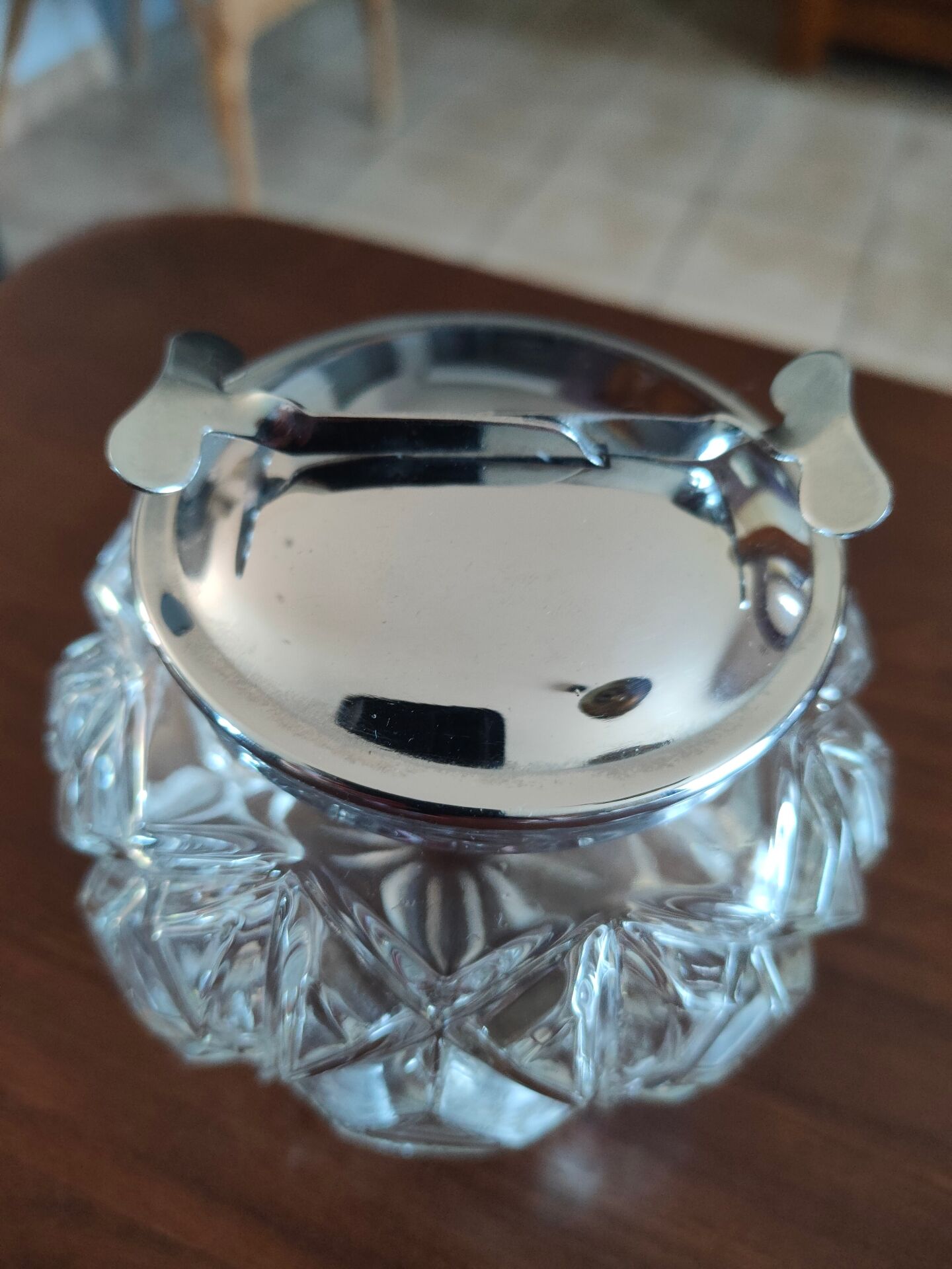 Sugar bowl with tongs