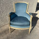 Fauteuil style bergère