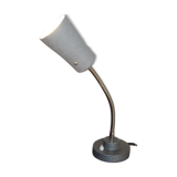 desk lamp, 1960 grey, granite paint
