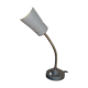 Lampe de bureau 1960 grise peinture graniteuse