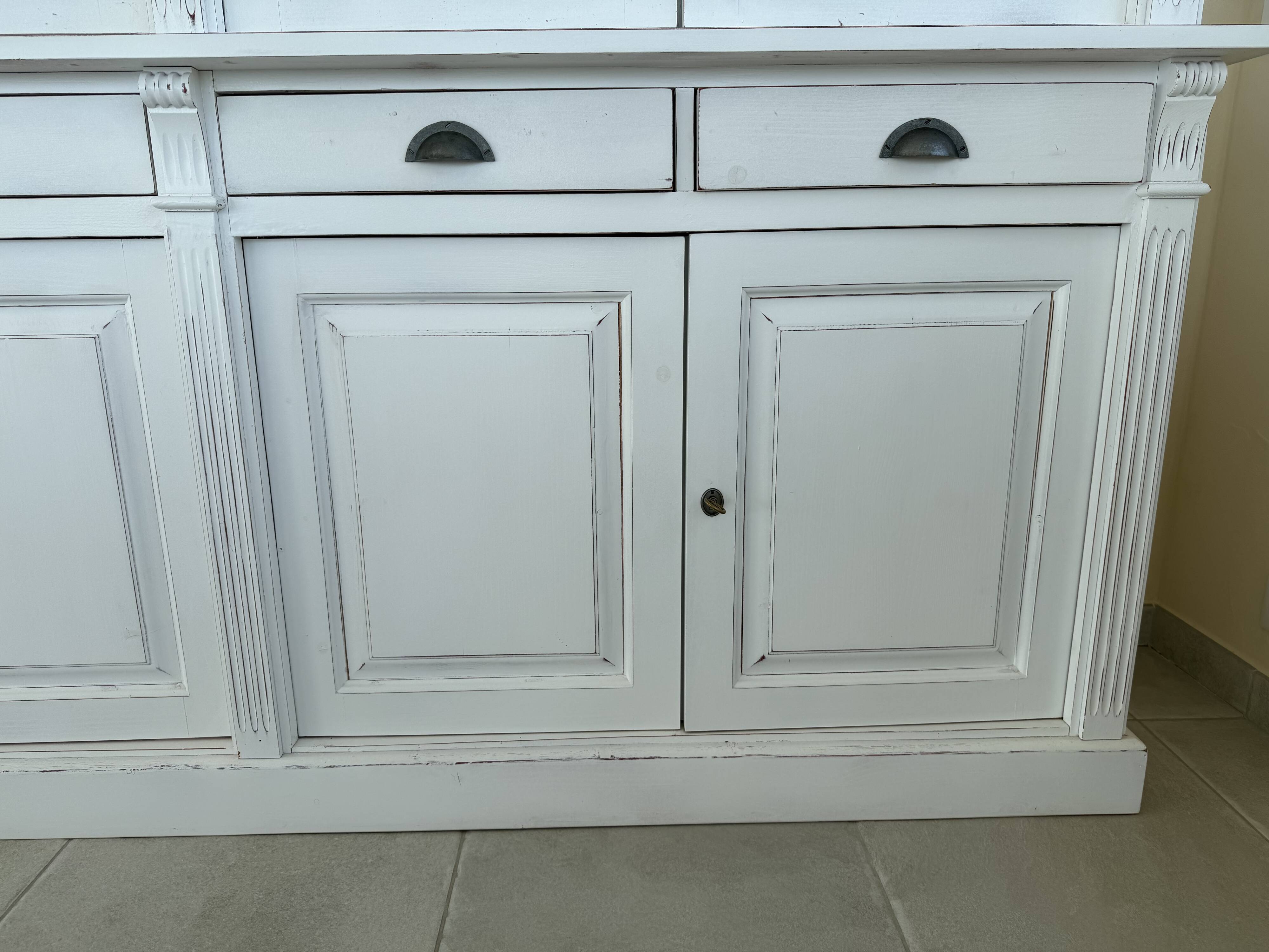 Large white sideboard