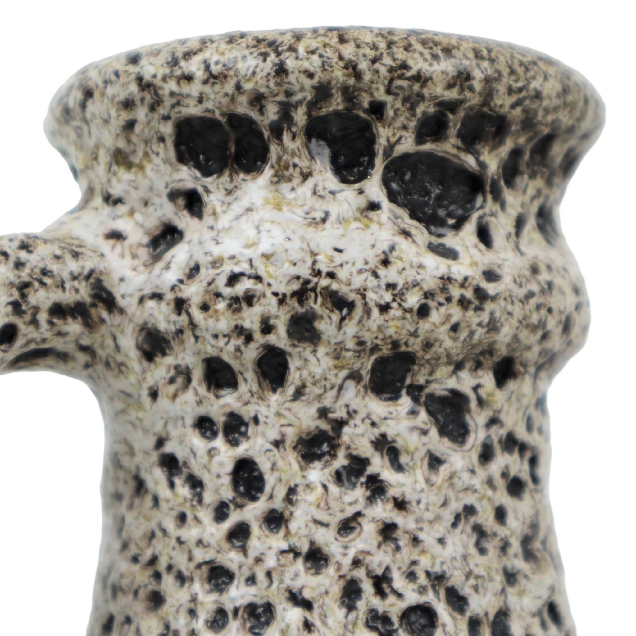 Fat Lava Design Vase Allemagne de l’Ouest Poterie Scheurich Lora 496-18