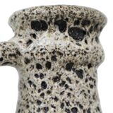 Fat Lava Design Vase West Germany Pottery Scheurich Lora 496-18