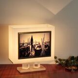 Italian plexiglass lamp