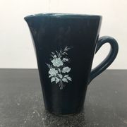 Ancien pichet Vallauris céramique bleu