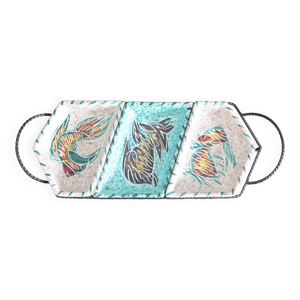 Plateau en céramique - vallauris