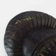 African style terracotta mask signed Siki