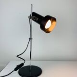 1960s black spot desk lamp, vintage