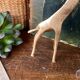 Girafe en laiton