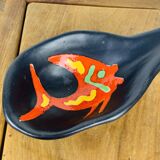 Empty fish pocket free form ceramic Missy Annecy