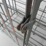 Steel wine rack for 200 bottles