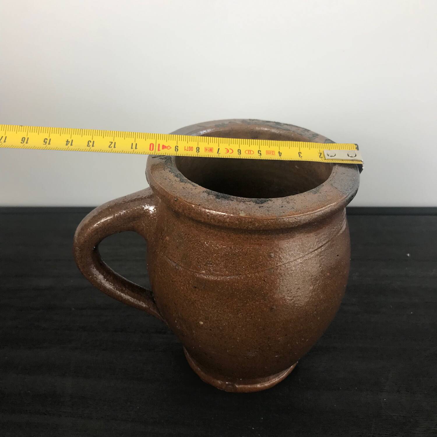 Vintage Brown Stoneware Pot/Pitcher