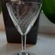 Lot de 10 verres à vin en cristal années 40