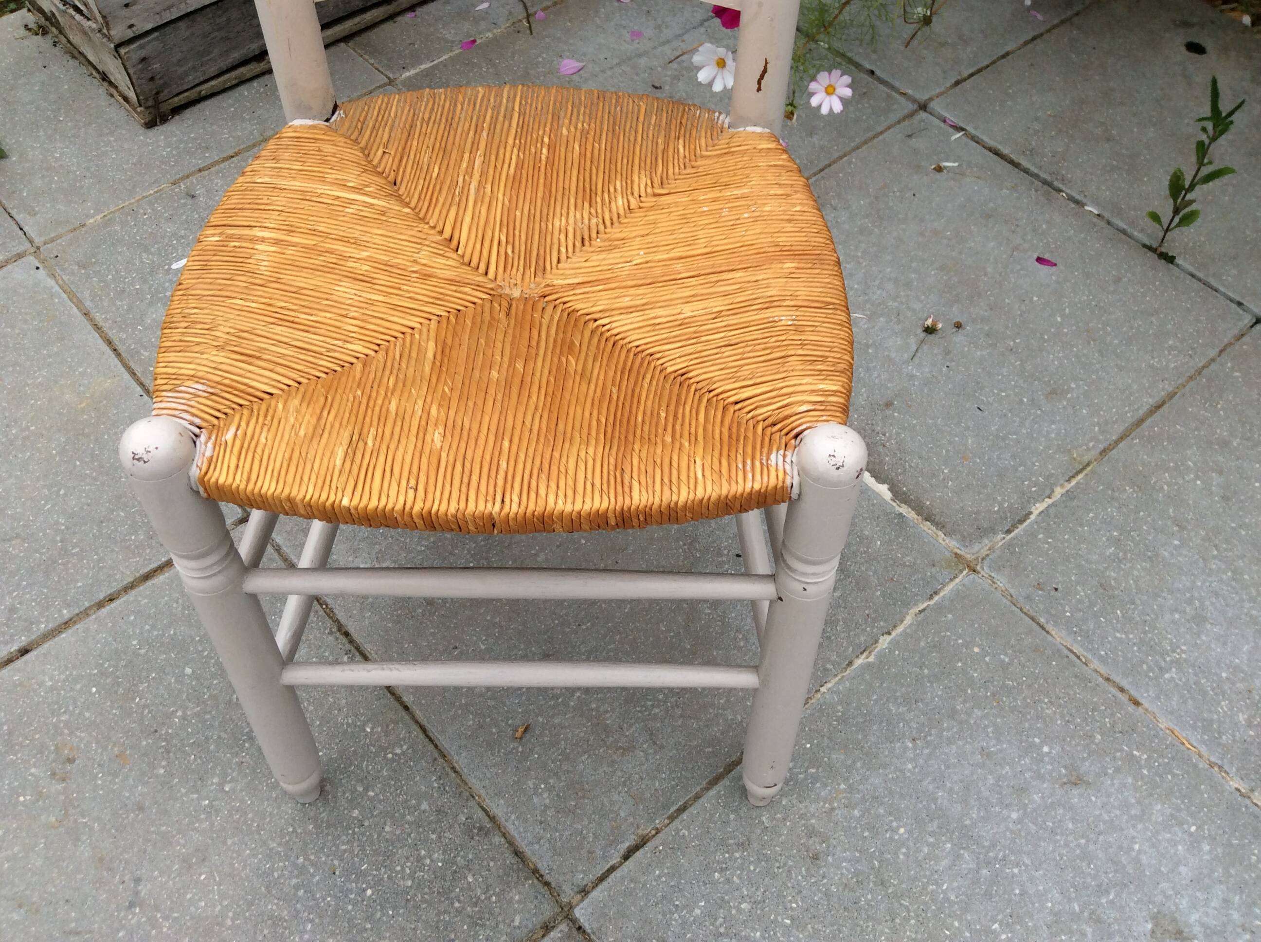 Straw chair