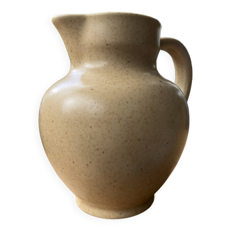 Stoneware milk pitcher