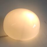 Ceiling lamp or wall lamp in opaline glass, 60s/70s
