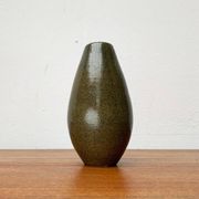 East German pottery vase from the mid-century GDR by VEB Coswig Keramik, 1960s.