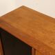 Vintage side table with sliding doors, 1960