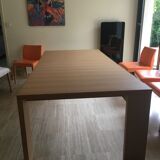 Rectangular high table Maxalto 240x110x73 natural oak