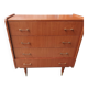70s tapered leg chest of drawers