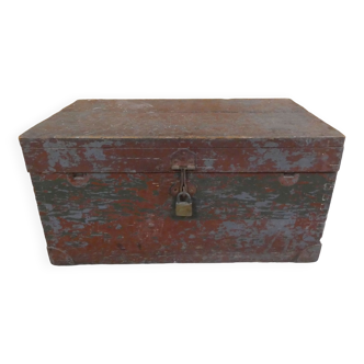 Old wooden chest