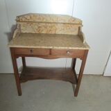 Old dressing table early 20th in walnut