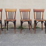 Set of 4 Baumann bistro chairs