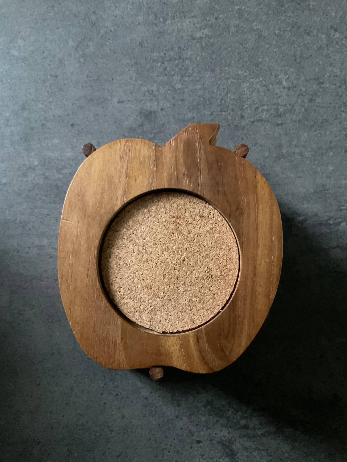 Series 6 vintage teak coasters