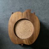 Series 6 vintage teak coasters