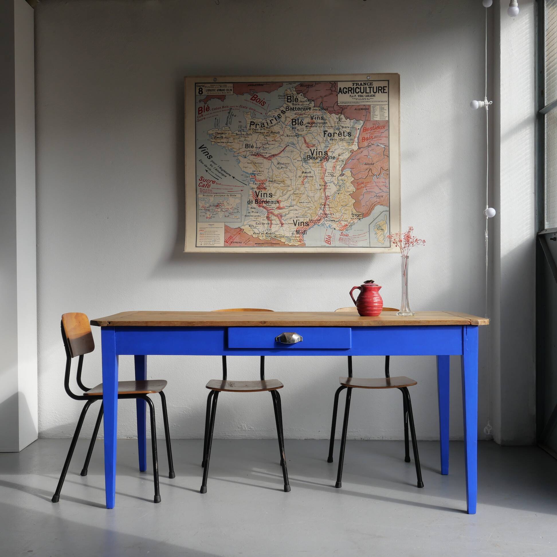 Renovated farmhouse table