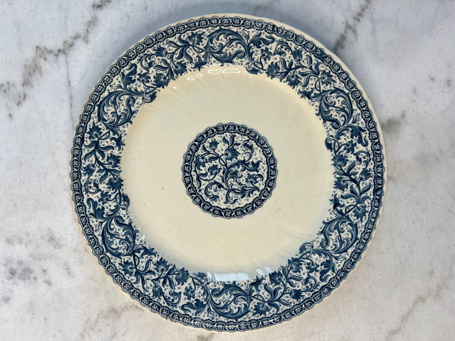 6 Gien Garland plates