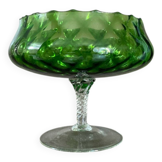 Coupe sur pied vintage