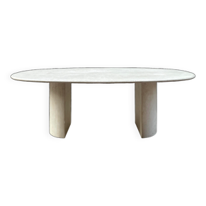 Table en travertin des