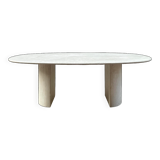 Table en travertin des années 60