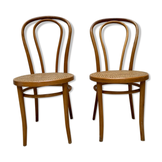 Paire de chaises bistrot