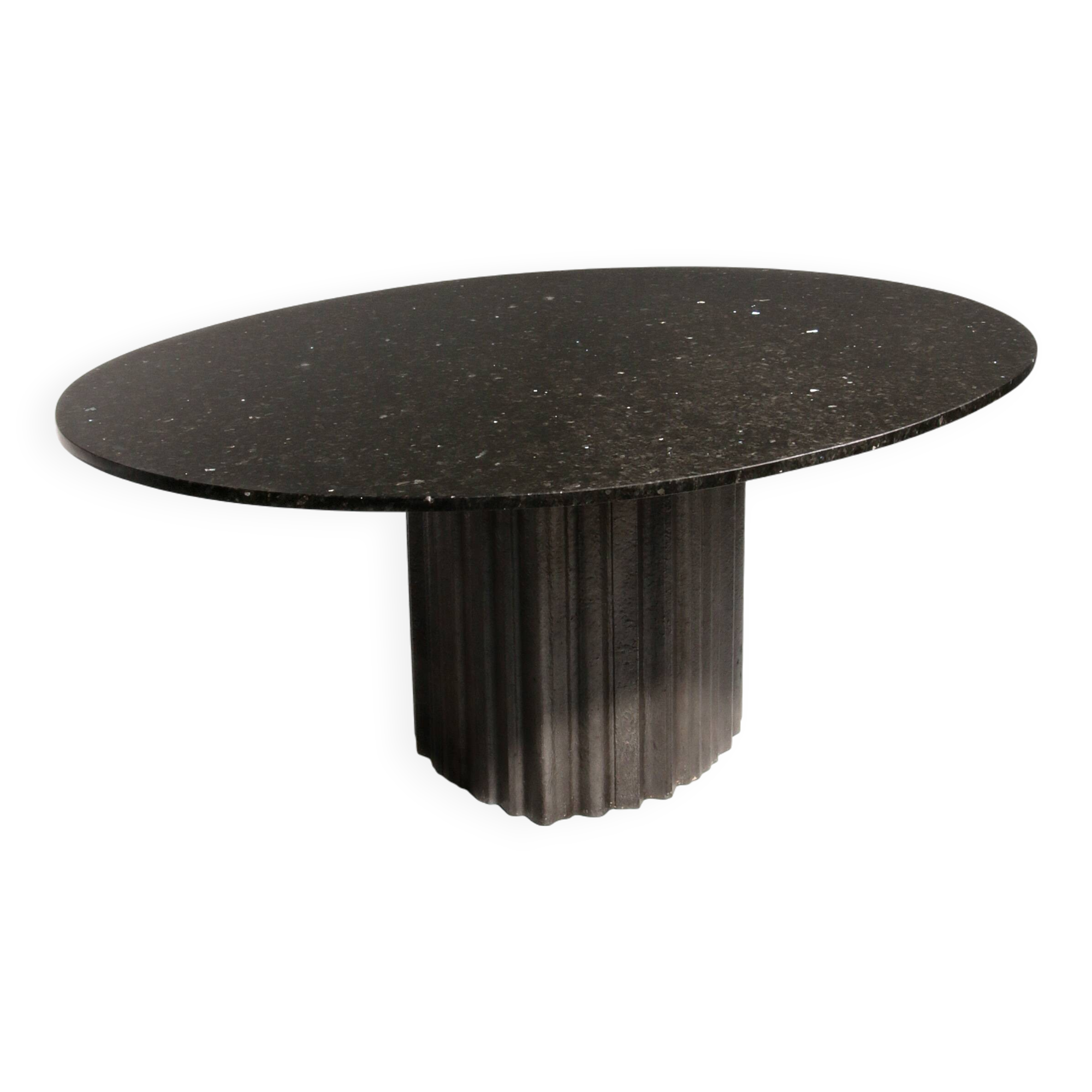 Chic Brutalist Dining Table by Max Papiri 1970 Italy