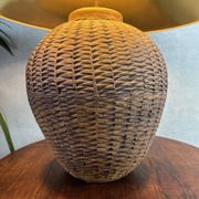XL wabi sabi table lamp – Terracotta