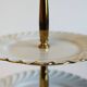 Maison Haviland 3-tier Limoges porcelain servant.