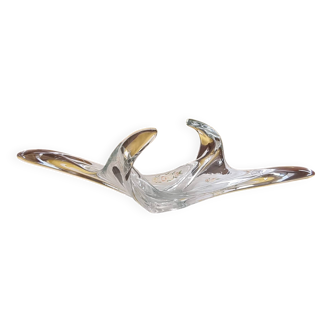 Large crystal fruit bowl Daum