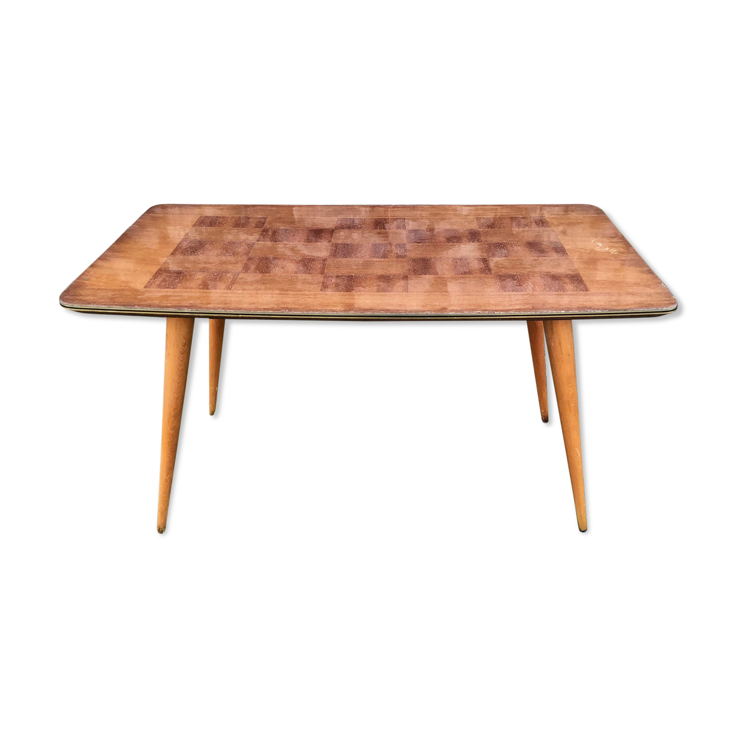 Varnished coffee table