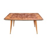 Varnished coffee table